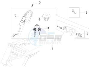 Audace 1400 Carbon 1380 (EMEA) drawing Locks