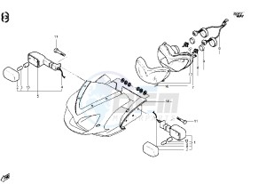 DNA 125-180 125 drawing Headlight