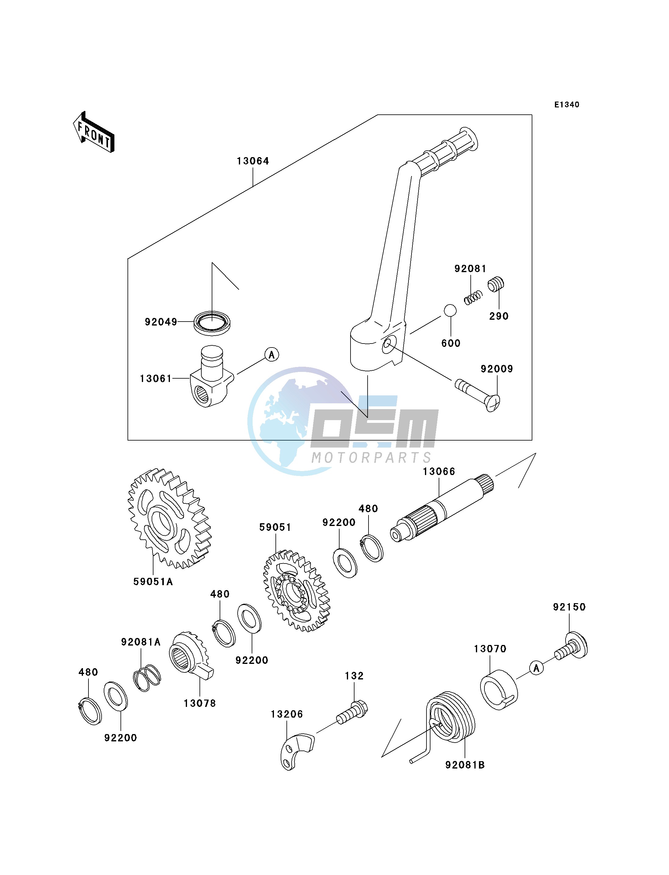 KICKSTARTER MECHANISM