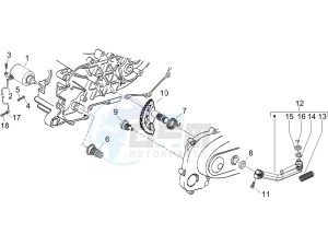 Runner 50 SP drawing Starter - Electric starter