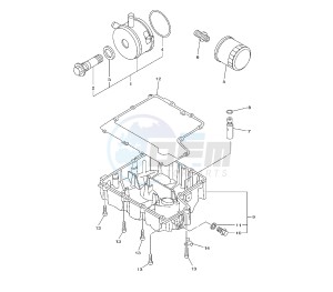 XJ6-FA DIVERSION ABS 600 drawing OIL CLEANER