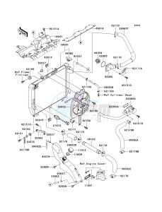 ZX 1200 A [NINJA ZX-12R] (A2) [NINJA ZX-12R] drawing RADIATOR