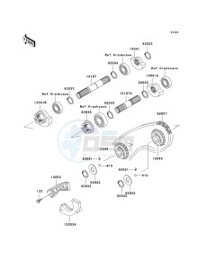 KL 125 D [KLR125] (D20-D22) [KLR125] drawing BALANCER