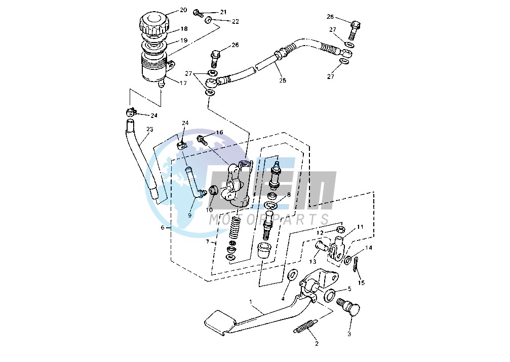 REAR MASTER CYLINDER