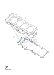 YZF-R1 YZF-R1E 998 R1 (2SG3) drawing CYLINDER