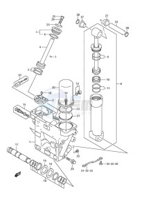 DF 300A drawing Trim Cylinder