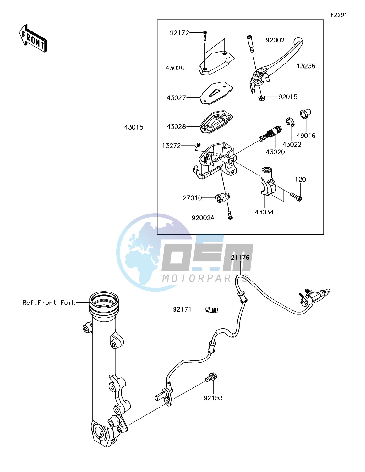 Front Master Cylinder