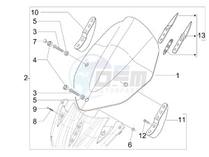 SR Max 125 drawing Windshield