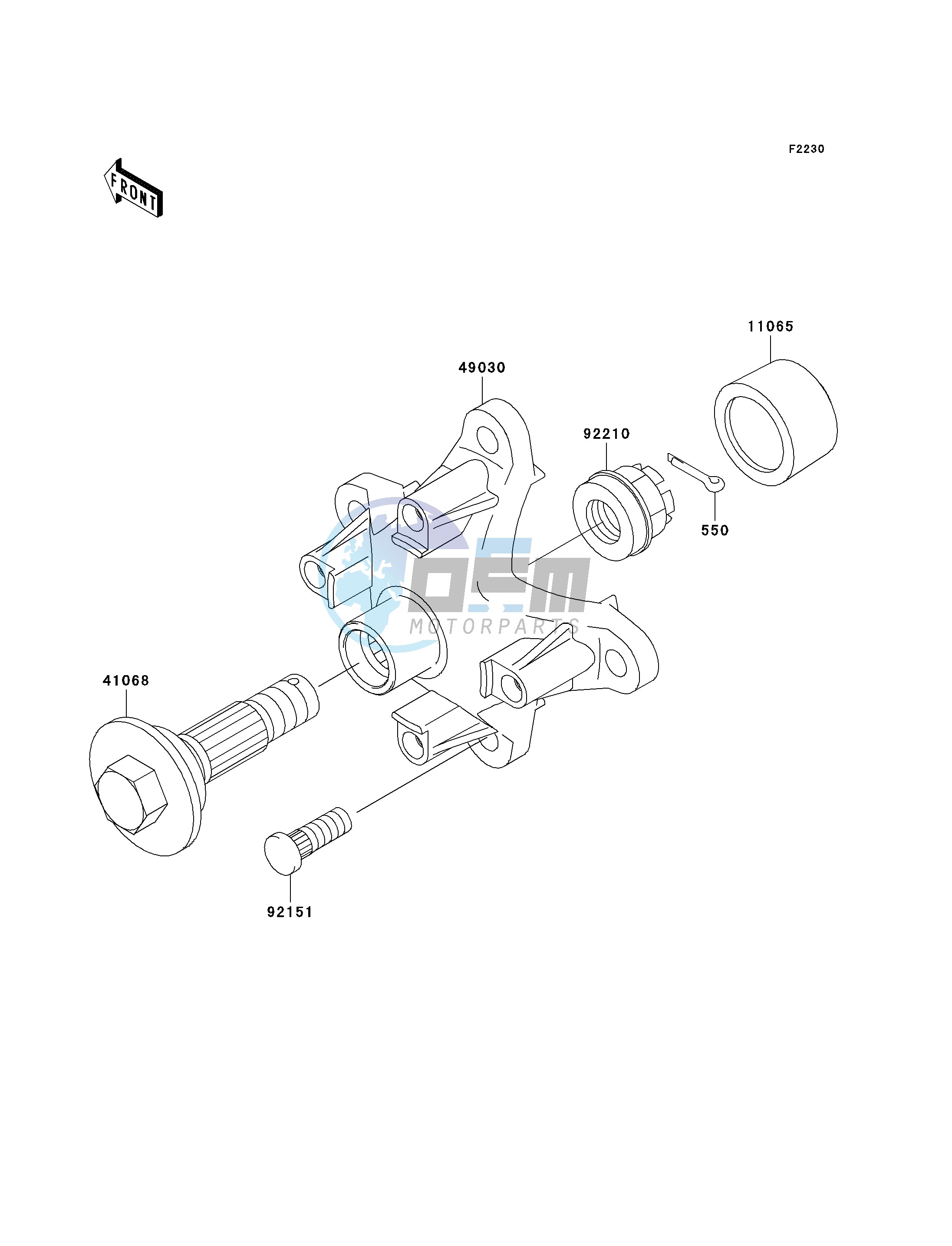 FRONT HUB