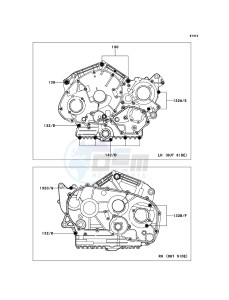 VN900_CUSTOM VN900C8F GB XX (EU ME A(FRICA) drawing Crankcase Bolt Pattern