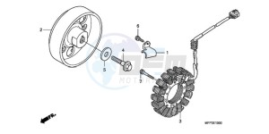 CB1300A9 BR / ABS CO MME - (BR / ABS CO MME) drawing GENERATOR