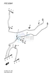 DL1000 ABS V-STROM EU drawing FRONT BRAKE HOSE