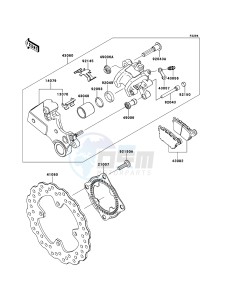 NINJA_ZX-10R ZX1000JBF FR GB XX (EU ME A(FRICA) drawing Rear Brake