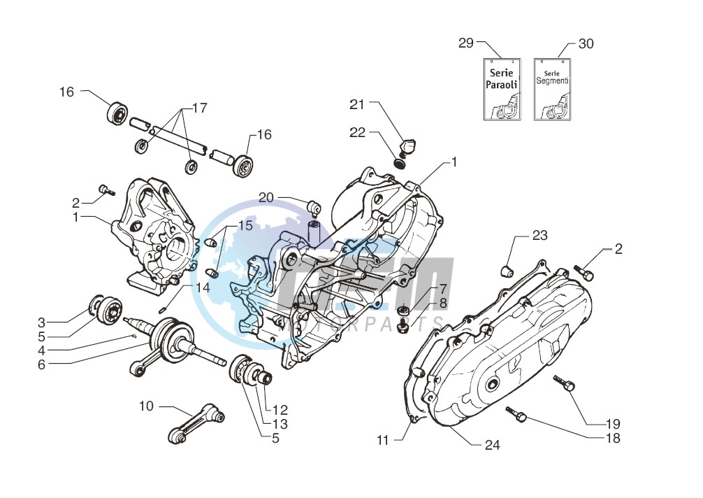 Crankcase – Crankshaft