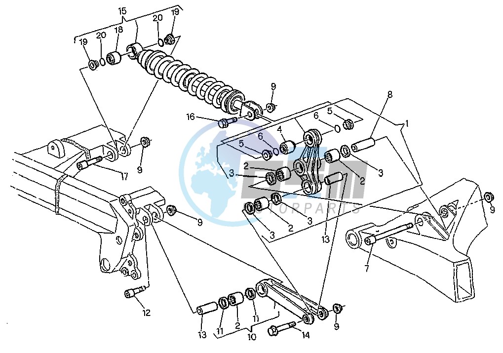 REAR SHOCK ABSORBER