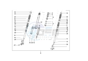 Runner PUREJET 50 drawing Front Fork