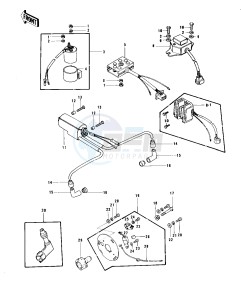 KZ 750 B (B1-B4) drawing IGNITION_REGULATOR_RECTIFIER