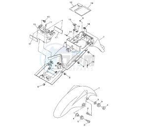 YBR 250 drawing FENDER