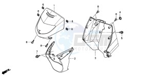 SCV100F LEAD drawing FRONT COVER