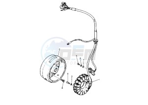 XT E 600 drawing GENERATOR