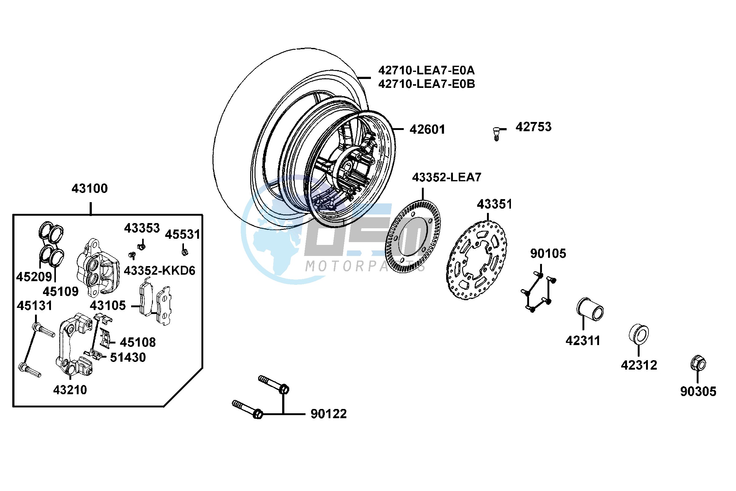 Rear Wheel