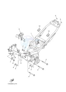 T110C (1DU8) drawing FRAME