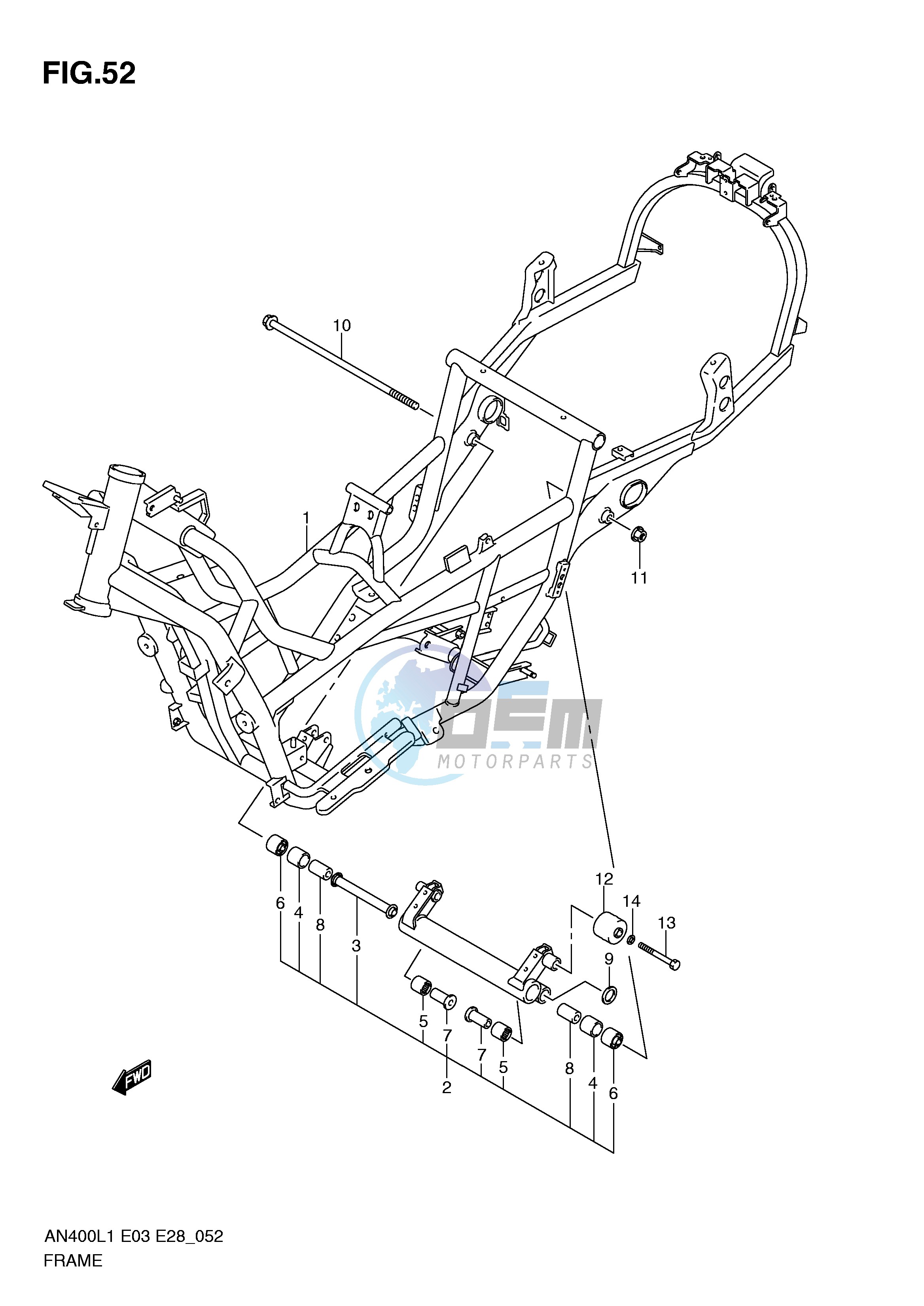 FRAME (AN400L1 E33)