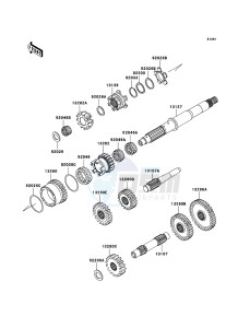 KVF650 4x4 KVF650D7F EU GB drawing Transmission