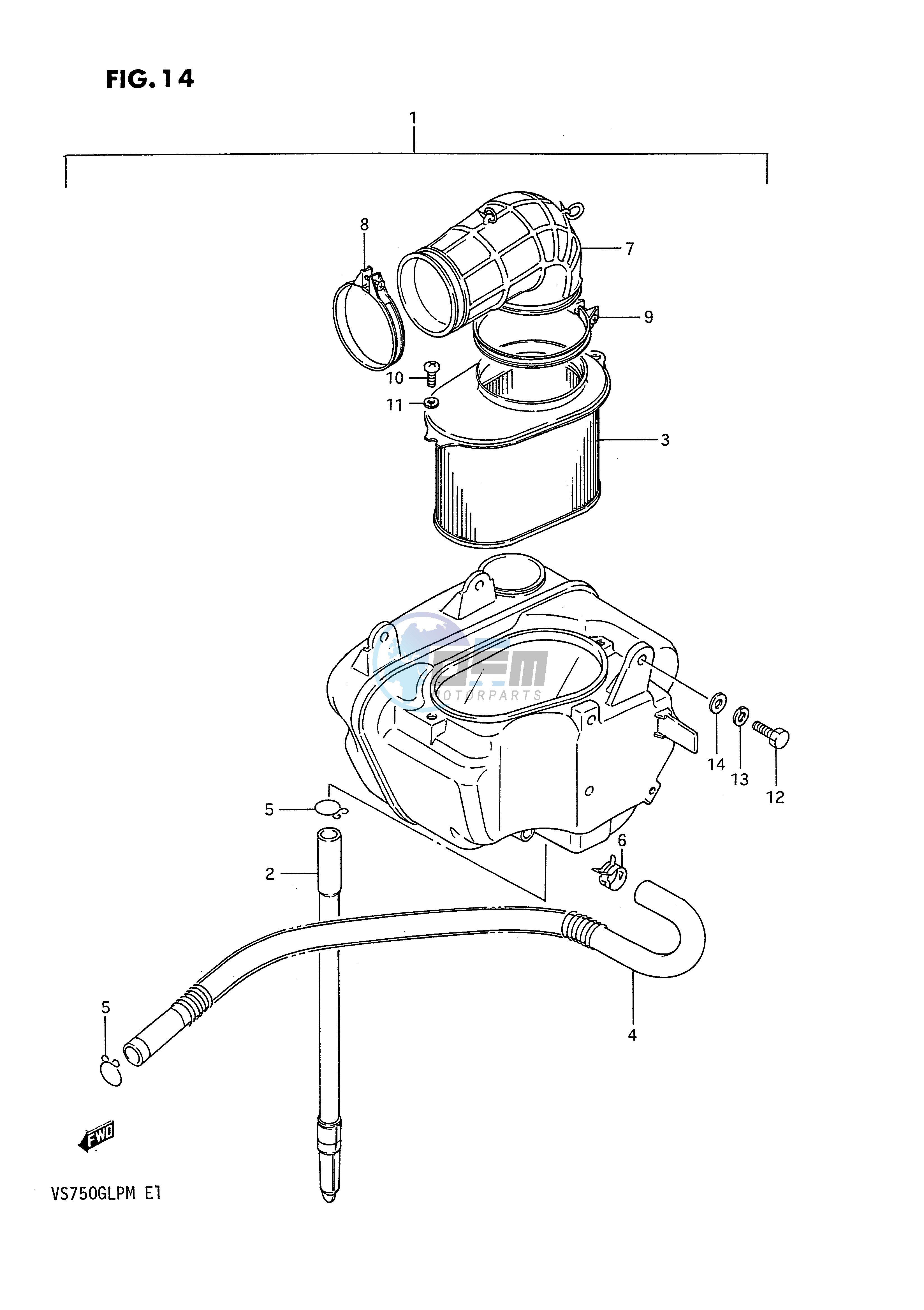 AIR CLEANER (REAR)