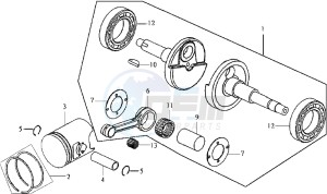 DD50 FIX E2 drawing CRANKSHAFT / PISTON / PISTON RING