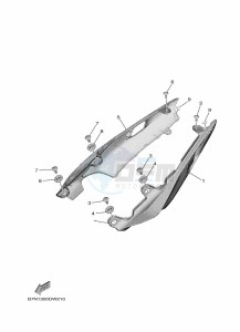 MT-09-SP MTN890D (BAMP) drawing SIDE COVER