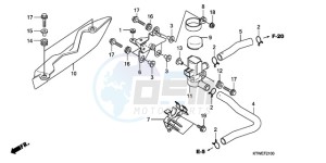 SH300A9 F / ABS CMF TBX drawing AIR INJECTION VALVE