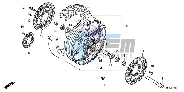 FRONT WHEEL