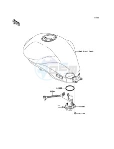 ER-6f EX650CBF GB XX (EU ME A(FRICA) drawing Fuel Pump