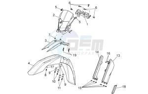 RXV 450-550 Street Legal drawing Front body I