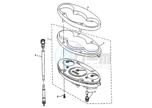 YP MAJESTY 150 drawing METER