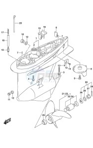 DF 175 drawing Gear Case