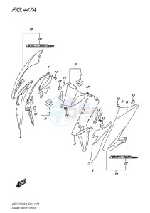 GSX-S1000F ABS EU drawing FRAME BODY COVER (PGZ_AV4)