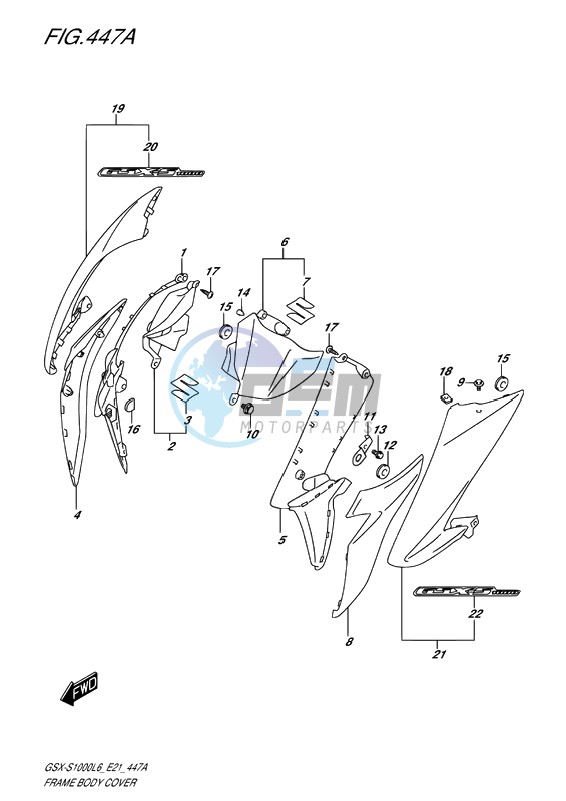 FRAME BODY COVER (PGZ_AV4)