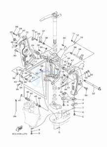 FL300BETU drawing FRONT-FAIRING-BRACKET