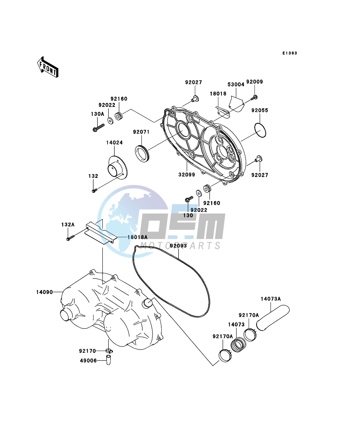 Converter Cover/Drive Belt