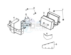 JOYRIDE 200 EFI drawing BATTERY