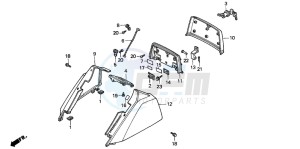 CN250 HELIX drawing TRUNK COVER