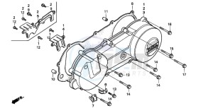 NH80MS drawing LEFT SIDE COVER