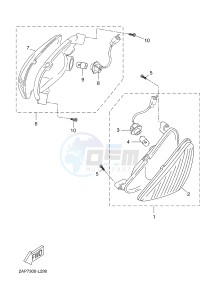 OVETTO 4 50 OVETTO 4 (2AC8) drawing FLASHER LIGHT