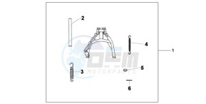 XL700V9 France - (F / CMF SPC) drawing MAINSTAND