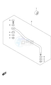 DF 25A drawing Drag Link Non-Remote Control