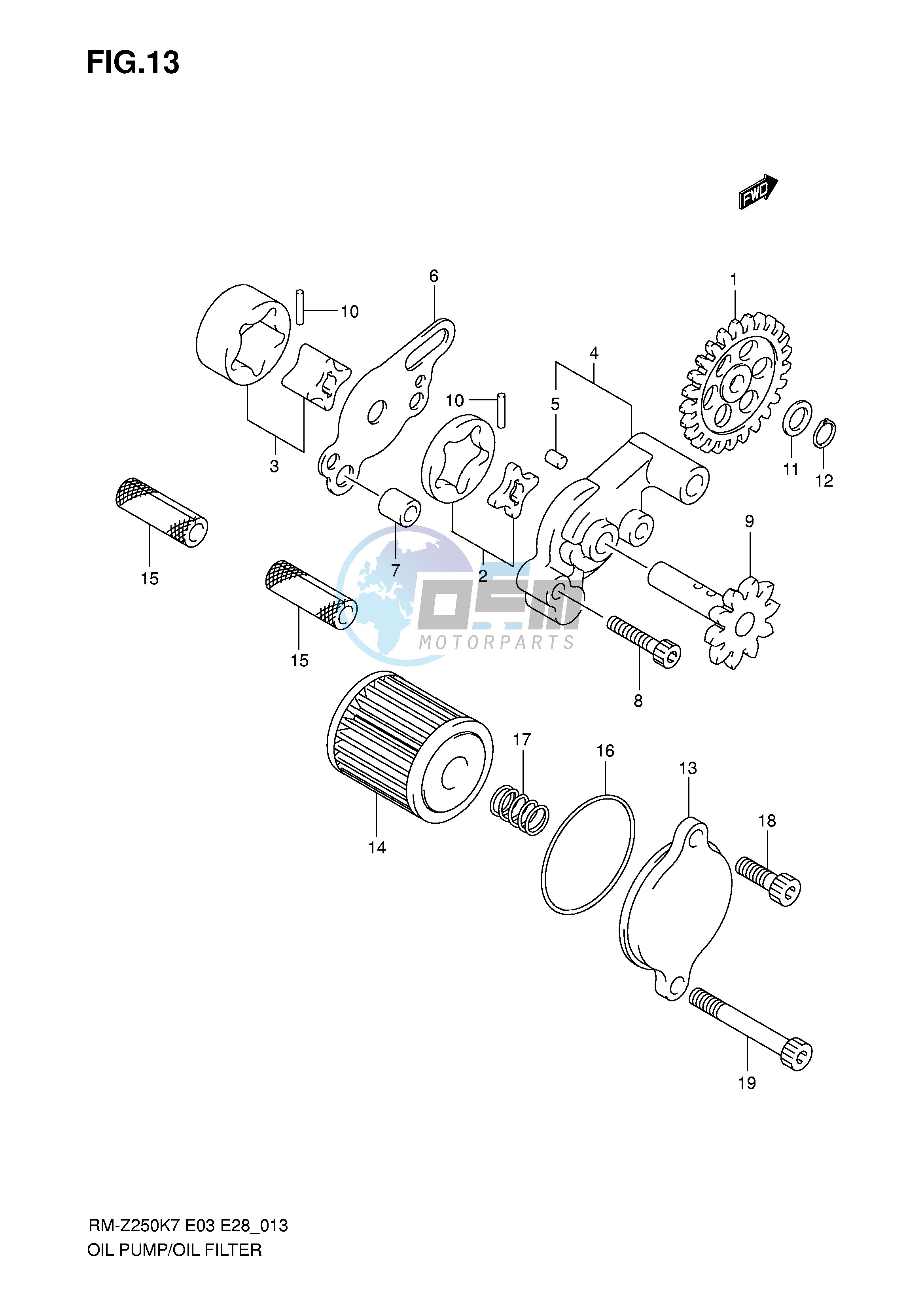 OIL PUMP OIL FILTER