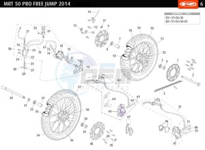 MRT-50-PRO-FREE-JUMP drawing WHEELS - BRAKES