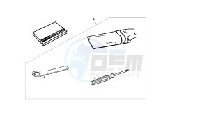 SENDA SM X-RACE - 50 CC VTHSR2E1A EU2 drawing ACCESSORIES